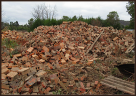 house demolished