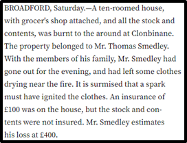Smedley fire